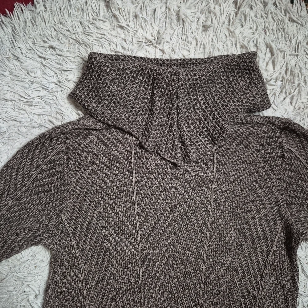 Vintage Y2K Sweater Top Turtleneck Jeanne Pierre Size Large L Lagenlook Indie ✨️